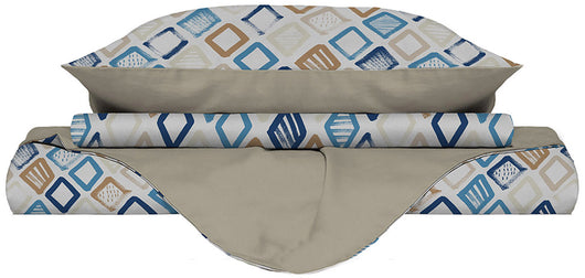 Copripiumino 1 Piazza e Mezzo con Federe Stampato Jolly