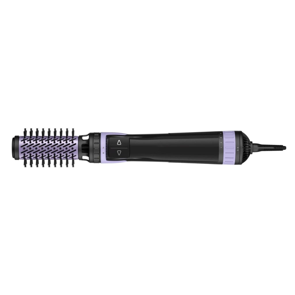 Rowenta CF9527F0 Brush Activ Spazzola ad aria calda 1000W Ionica Ceramica 3 velocita' 2 spazzole colore Nero Viola