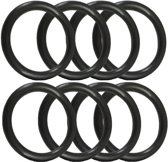 O-ring in gomma nitrile - 10 pezzi - Antistatico - Resistente all'olio - Resistente al calore - Scatola di organizzazione - Anello di sigillaggio