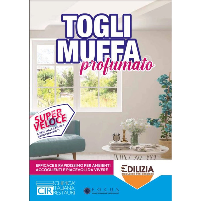 Detergente universale profumato spray sbiancante e sanificante togli muffa da 500 ml