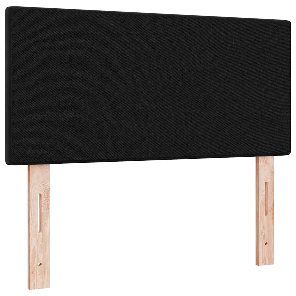 Testiera | Testata LED con strisce LED Nero 80 cm Velluto