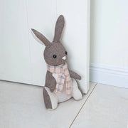 Decorativa deurstopper per casa e ufficio, conosciuto come coniglio, deurstopper con spazio interno pesante riempito di tessuto, deurstopper animale decorativo per pavimento.