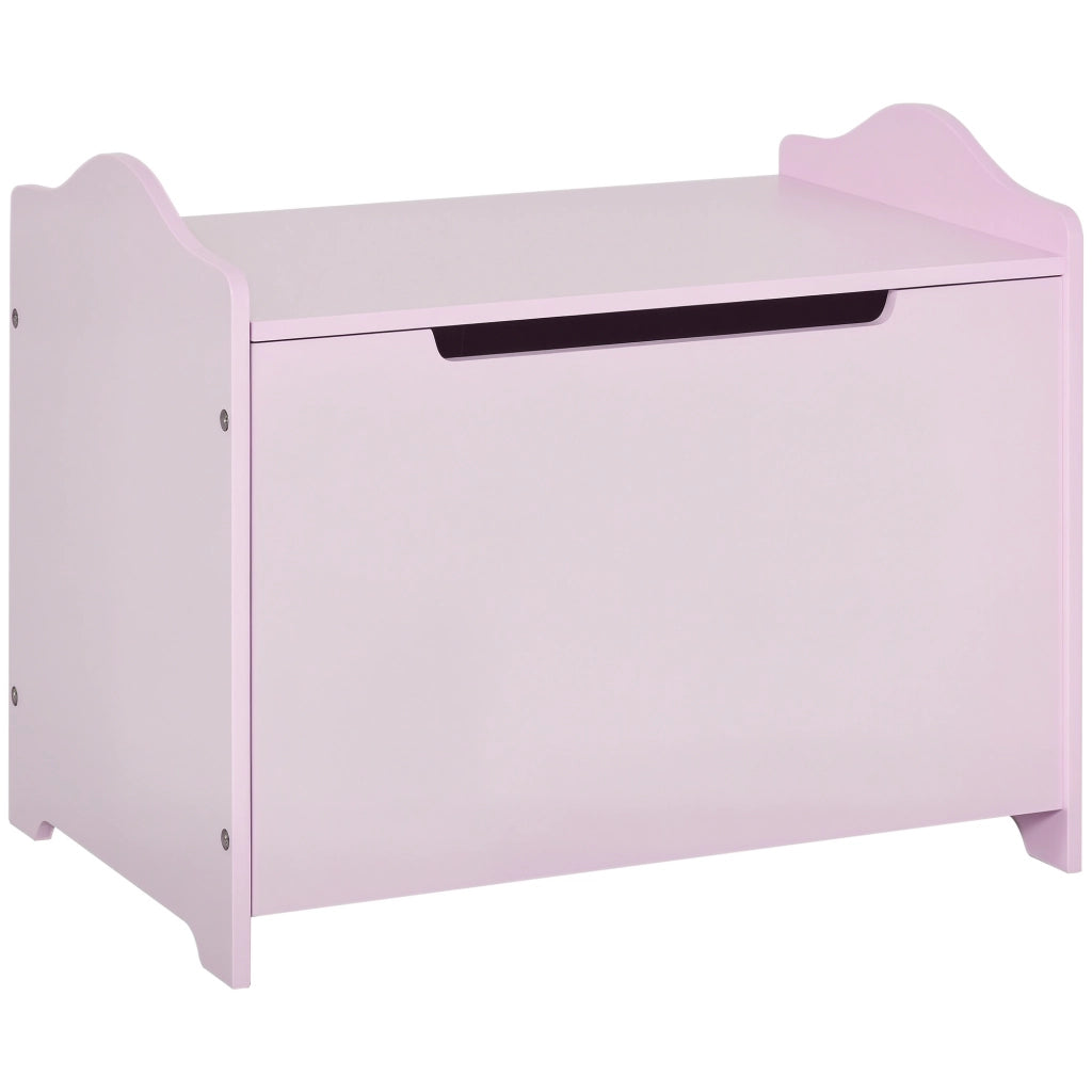 Cassettiera Portagiochi in Legno ¨C zephmum ¨C Rosa 60x40x48cm