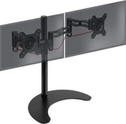 Beugolo per Doppio Monitor - Design Indipendente - Per Schermi LED/LCD 13”-27” - Altezza Regolabile