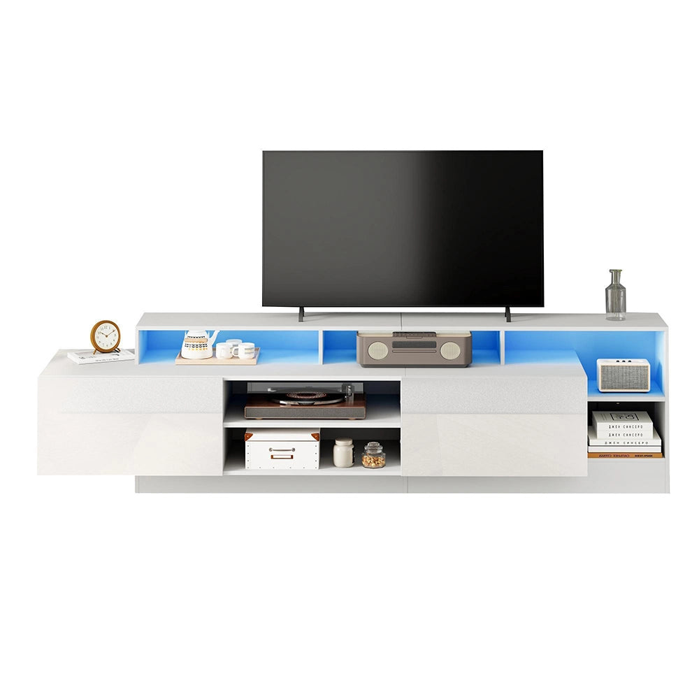 Mobile TV Moderno 190x40x48.5cm - Xylo - Luci LED, fino a 70"