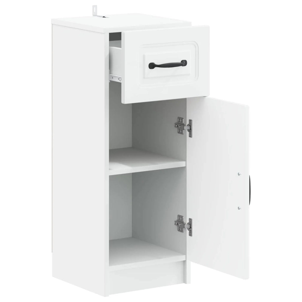 Mobiletto da Bagno UTRECHT Bianco 30 x 31 x 77 cm 897705