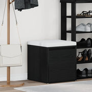 Cassettiera Rovere Nero 40,5 x 40 x 40 cm Legno multistrato 862792