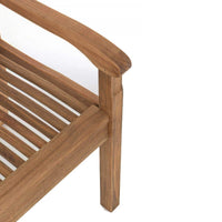 Panca 2 Posti 120x62x88 h cm in Legno Marrone