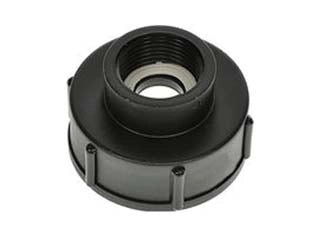 ADATTATORE PER CISTERNE FEMMINA IN POLIPROPILENE- - filettatura interna S60X6-2 F - 2 pezzi BUCCHI