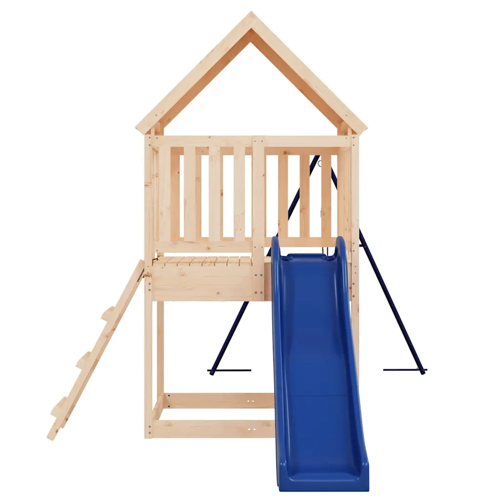 Set da Gioco da Esterno in Legno Massello di Pino 3155936