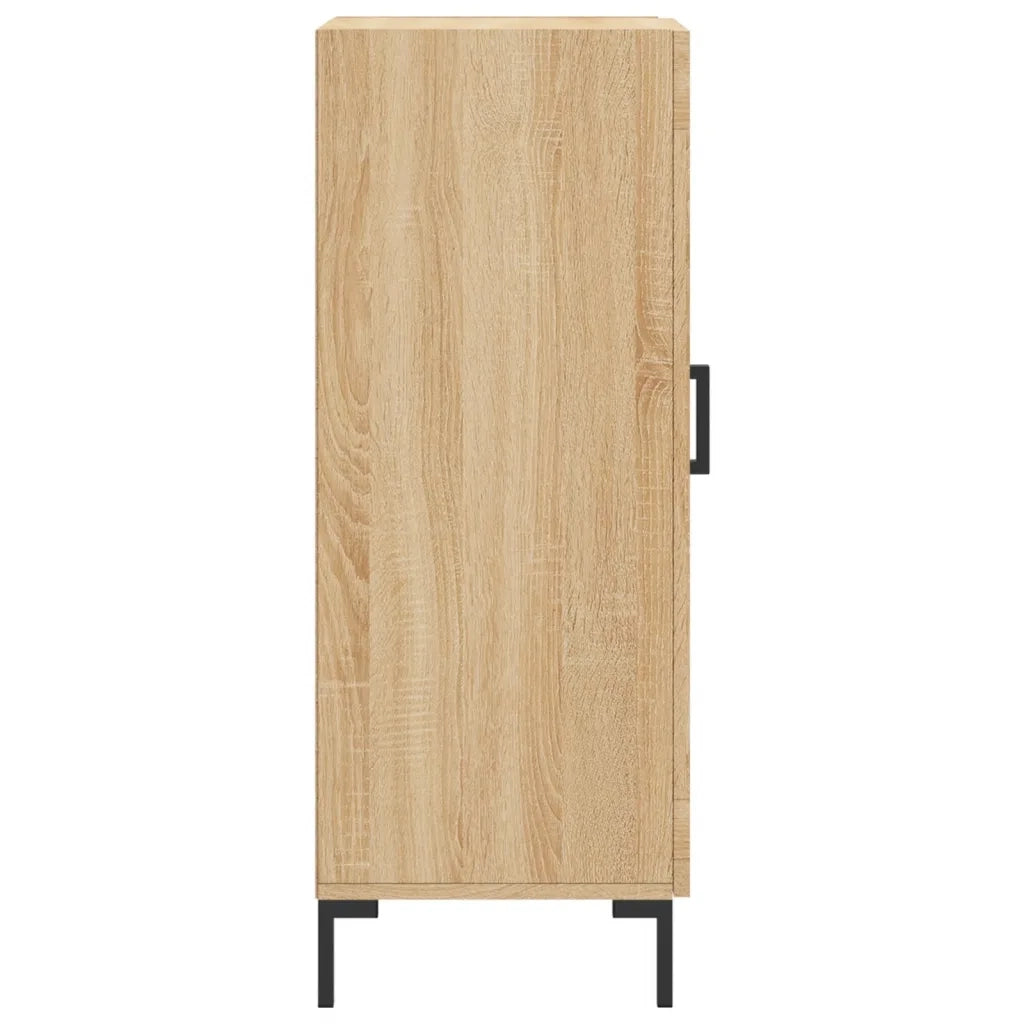 Credenza-Buffet-Armadio da cucina Rovere Sonoma 34,5x34x90 cm in Legno Multistrato 386435