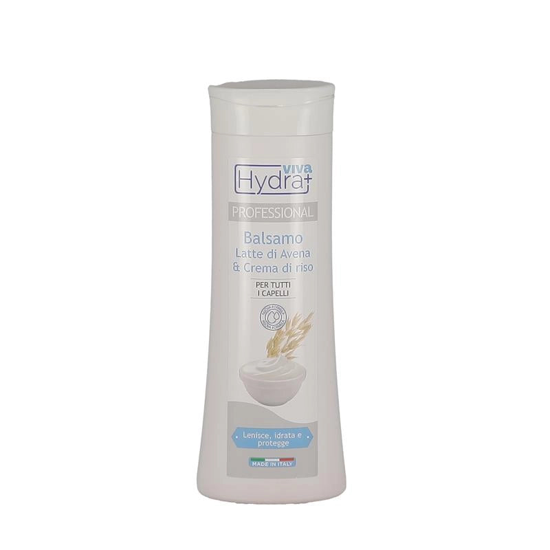 HYDRA VIVA BALSAMO 300 ML CON LATTE DI AVENA E CREMA DI RISO PER TUTTI I TIPI DI CAPELLI