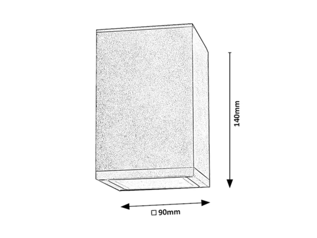 Spot soffitto esterno 1xGU10 Zombor antracite Rabalux
