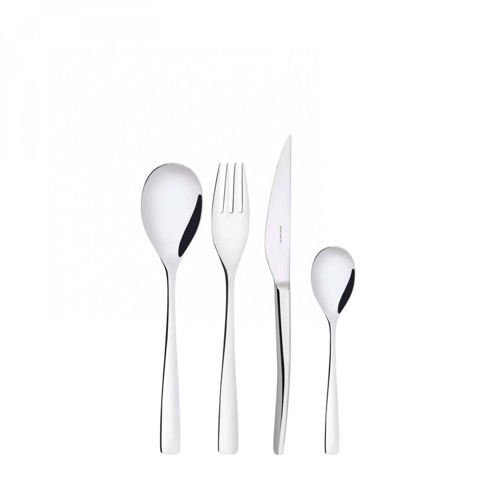 AMALFI, Posate Set 24 Pz, Scatola con Finestra, Casa Bugatti