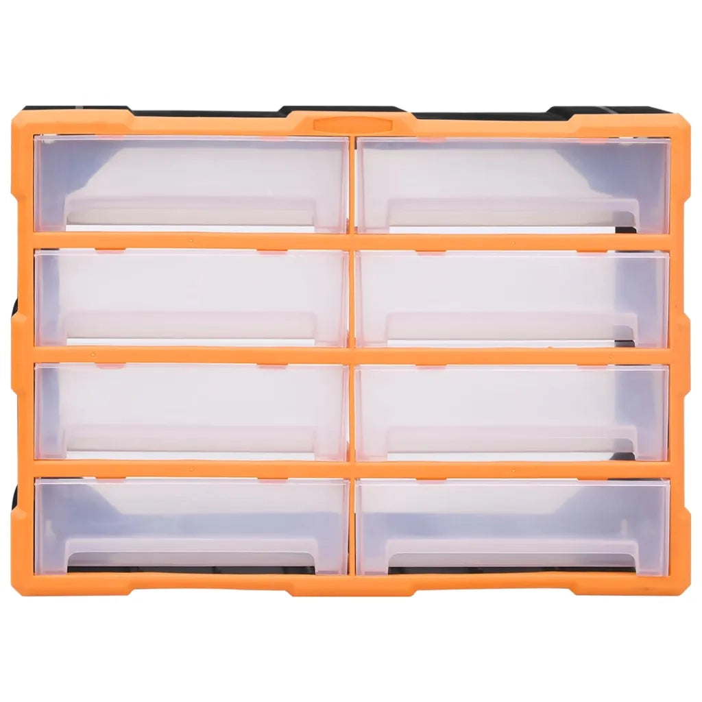 Mobile Contenitore con 8 Cassetti Grandi 52x16x37 cm CFW4519491