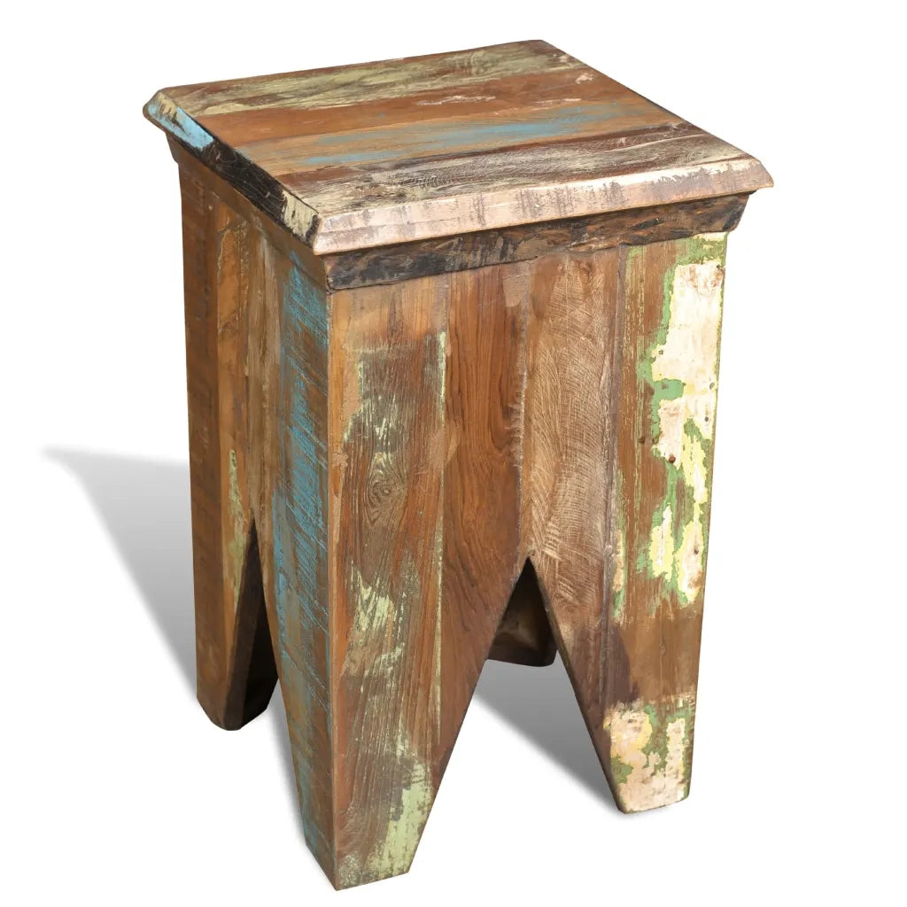 Sgabello in Legno Massello di Recupero 240951