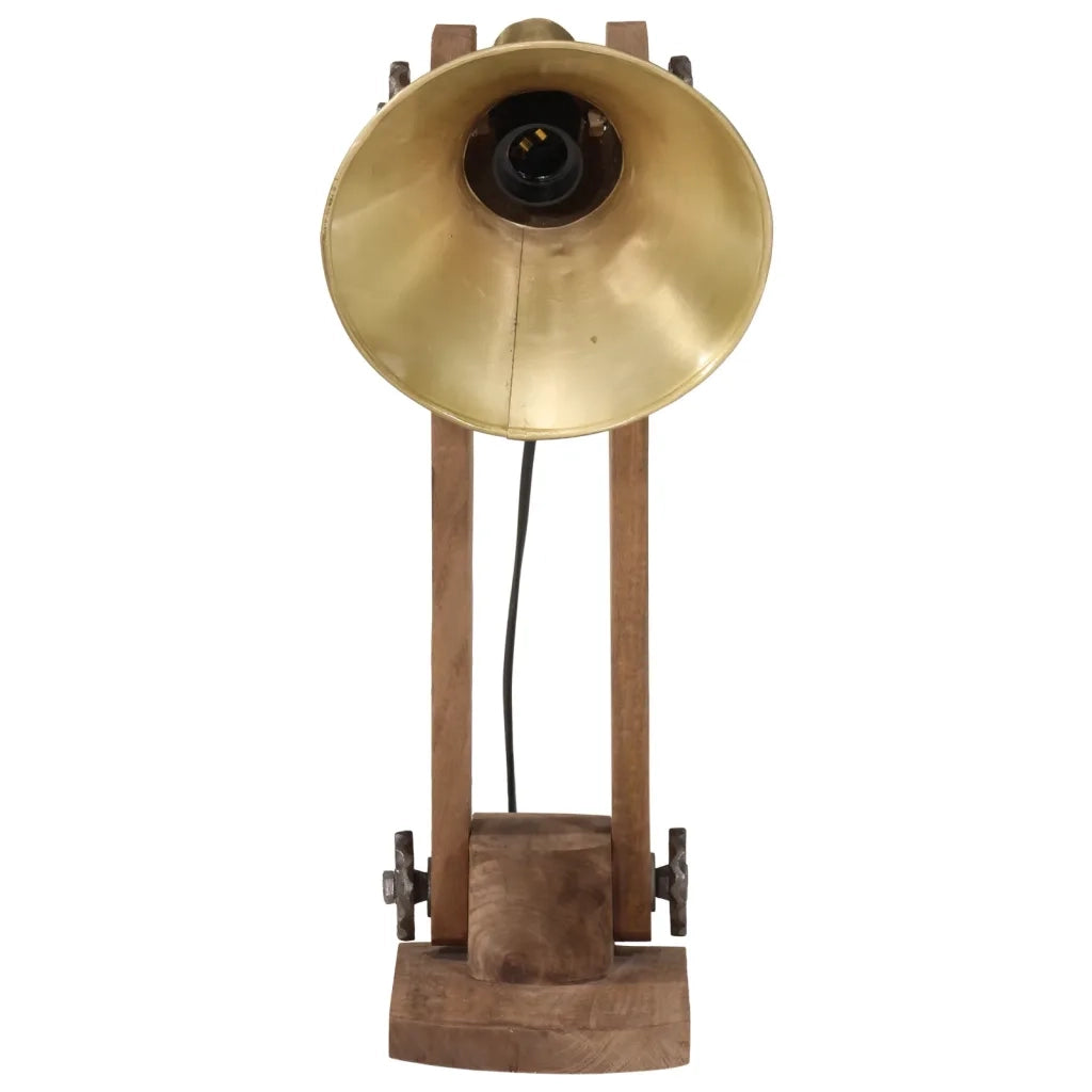 Lampada a Scrivania 25 W Ottone Anticato 23x13x52 cm E27 CFW1843443