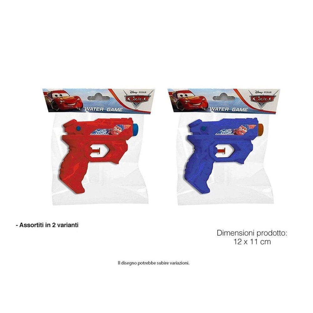 Trade Shop - Pistola Ad Acqua Giocattolo Cars Per Bambini Serbatoio Da 100 Ml 2 Colori 218465 -