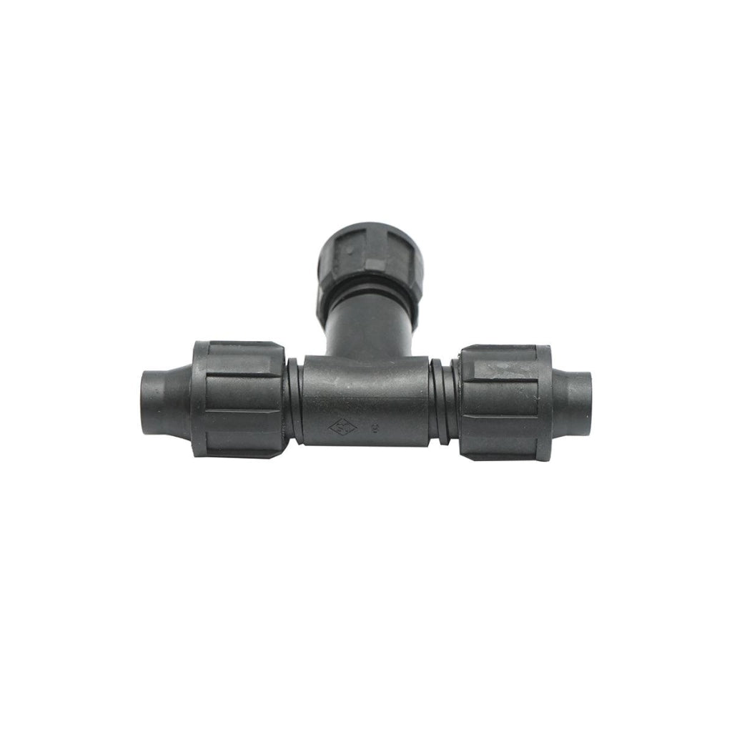 100 pz Giunto a ''T'' per Sistema di irrigazione a Goccia 17X17X17mm. Giunto a "T" a Compressione per tubo/nastro irrigazione a Goccia