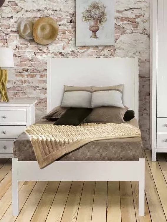 Letto schabby chic singolo 100 x 212 x 115 h (723) - Mobili 2G