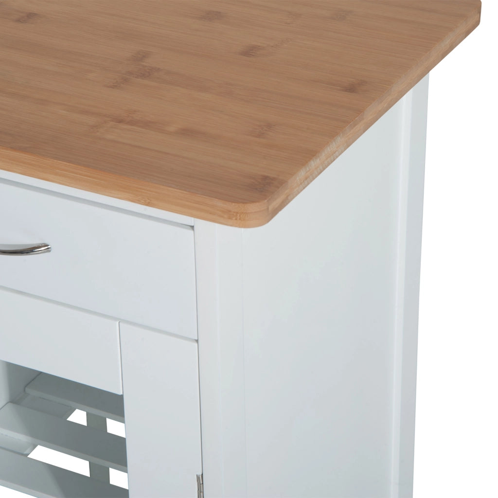 Carrello Multiusos con Cassetti e Ripiani ¨C ZephMum ¨C Legno 70x37x85cm