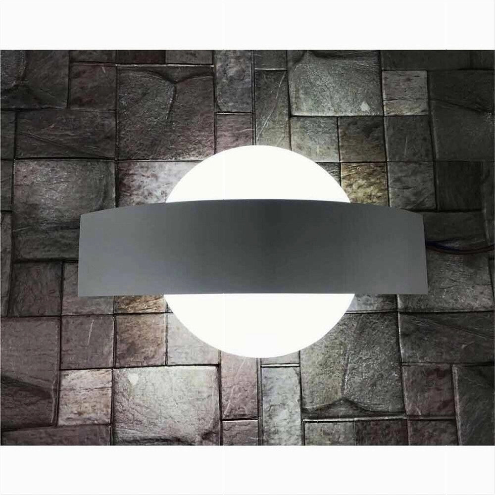 Trade Shop - Applique Da Parete Led 8watt Doppia Emissione Luce 3 Colorazioni Di Luce E17-b3c -