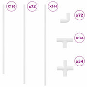 Tubo PVC 29 pz Bianco PP e PE CFW9679614