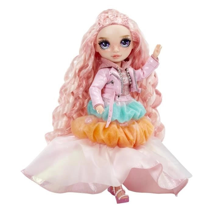 Rainbow High - Winter Wonderland - Rosa - Rivela il tuo colore - Crea il tuo pupazzo di neve - Dai 4 anni