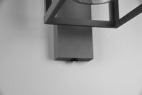 Applique da Esterno Attacco E27 in Alluminio Pressofuso Antracite