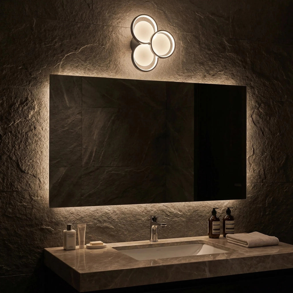 Lampada Da Parete Applique Led App1919-w Black
