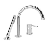 Rubinetto Per Vasca A 3 Fori Rea Lungo Chrome