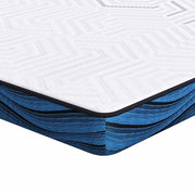 Topper per materasso Bianco 90 x 200 cm Tessuto Jacquard CFW4220911