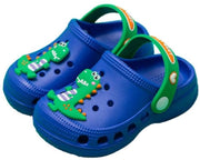 Sandali per bambini con fori - graziosi scarponi da acqua per bambini in giardino - sandali da ingresso - scarpe da spiaggia leggere estive per bambini - scarpe da spiaggia graziose e morbide con tacco - misura 19