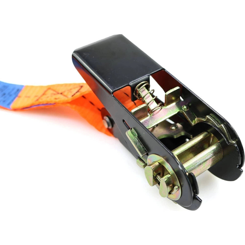 Trade Shop - Cinghia Di Ancoraggio Serraggio A Cricchetto Con Tenditore Senza Ganci 25mmx5mt -