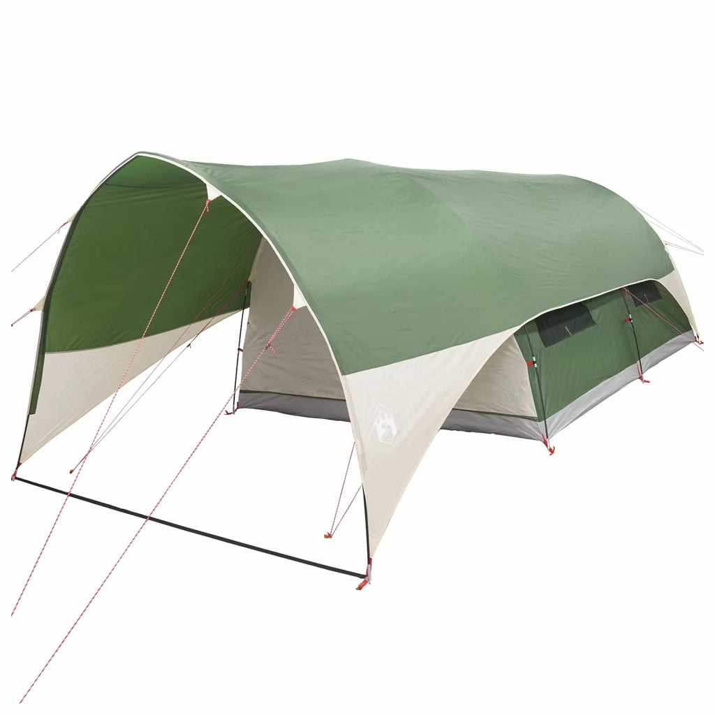 Tenda a tunnel con copertura impermeabile 10 persona Verde 42042238