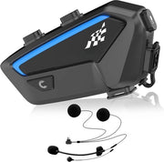 Cuffia da Motociclista con Intercom Bluetooth - Regalo per Lui - Cuffia da Motociclista - Intercom per Motociclista - Cuffia Bluetooth per Motociclista