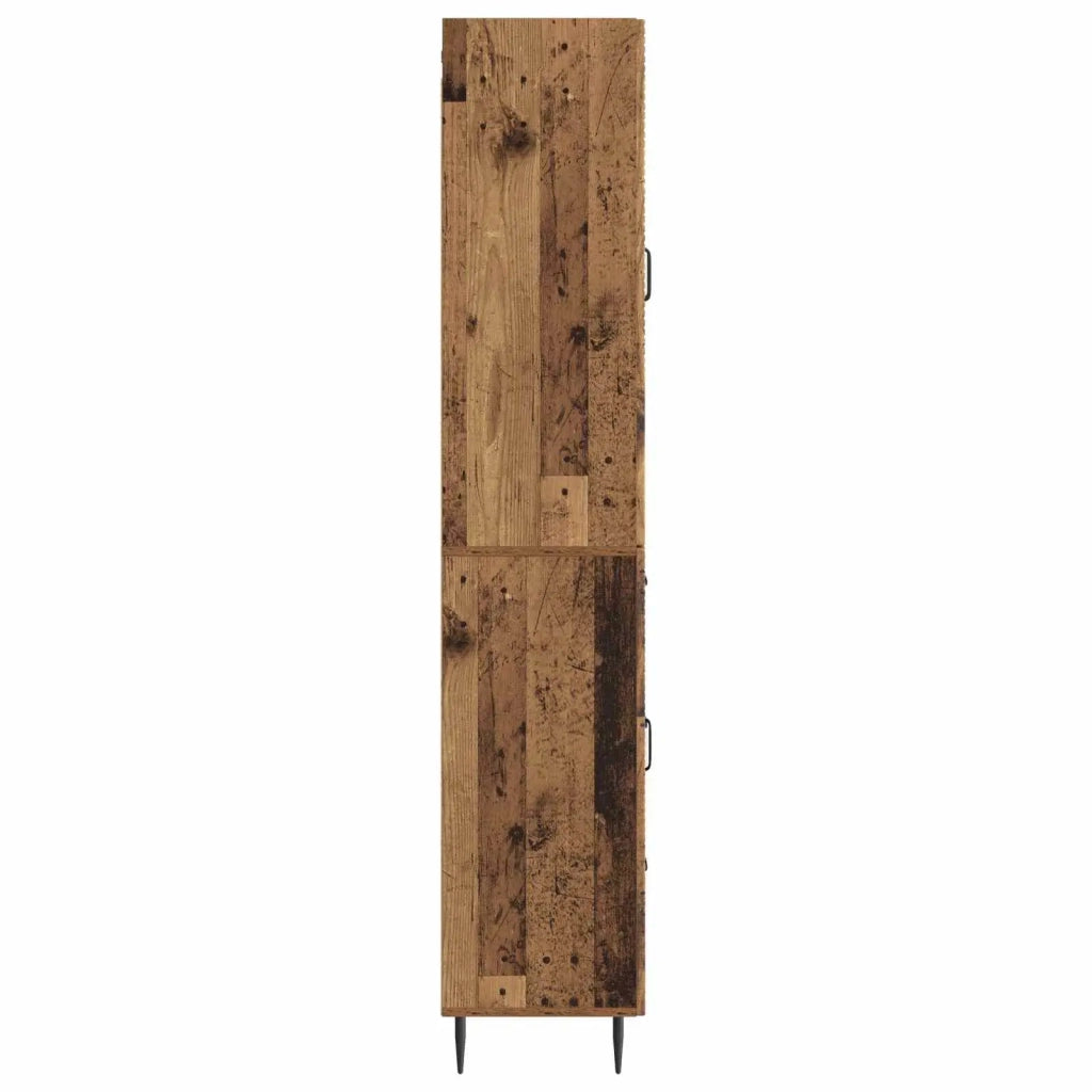 Set di armadi 2 pcs Legno antico 66 x 34,5 x 89,5 cm