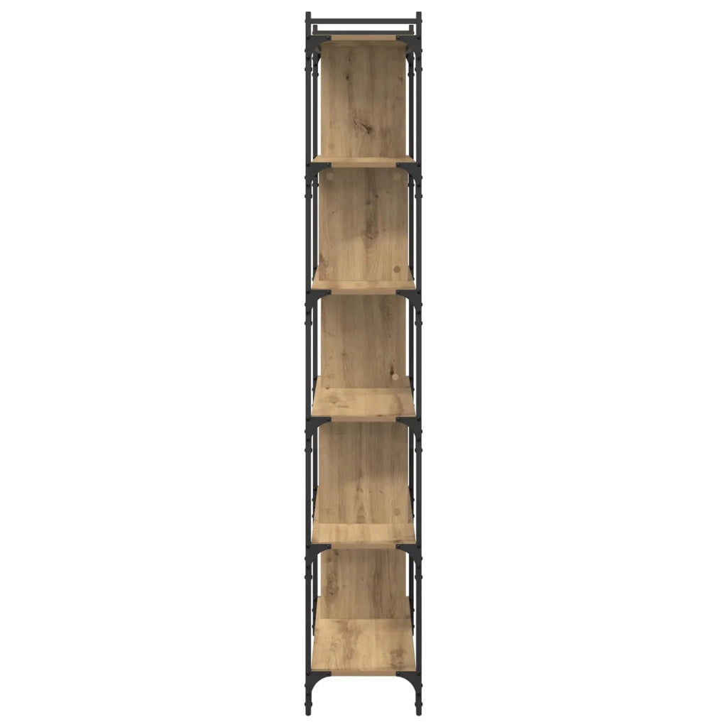 Libreria rovere artigianale 76 x 32 x 192 cm Legno multistrato 882170