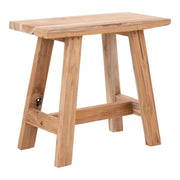 Tavolino Barcelona, Marrone, Legno, 25x50x45 cm