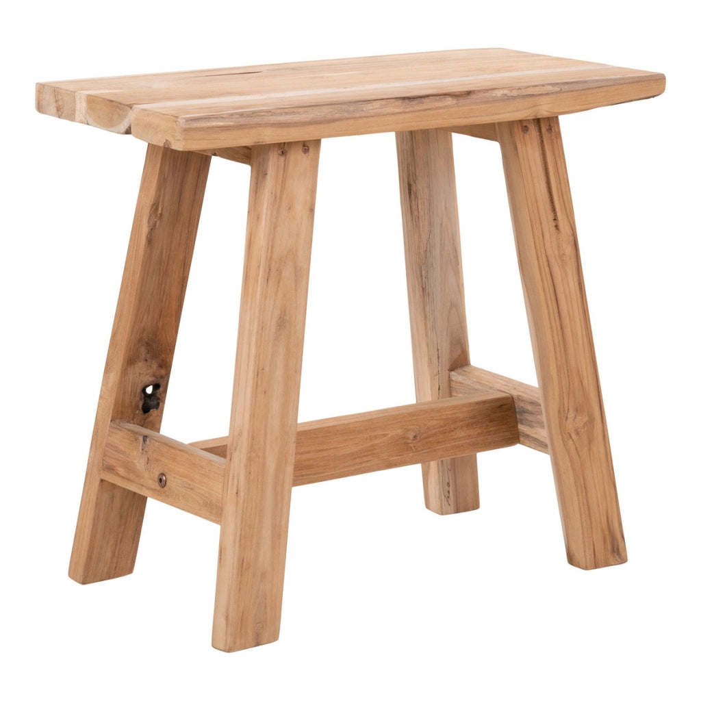Tavolino Barcelona, Marrone, Legno, 25x50x45 cm