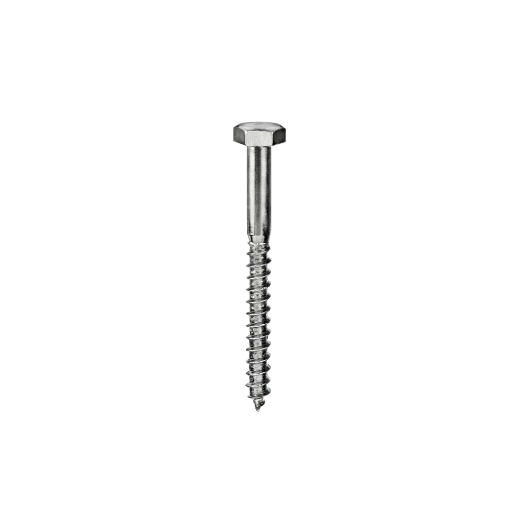 Tirafondi testa esagonale 6 x 60 - 6 pz.