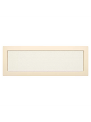 Griglia di ventilazione per camino Crema- Classic 17x49