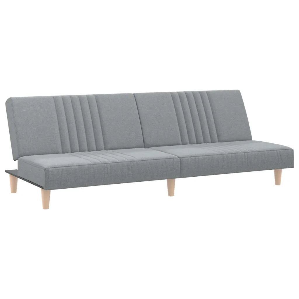 Divano letto-Sofa Letto-Daybed Grigio Chiaro in Tessuto 634030
