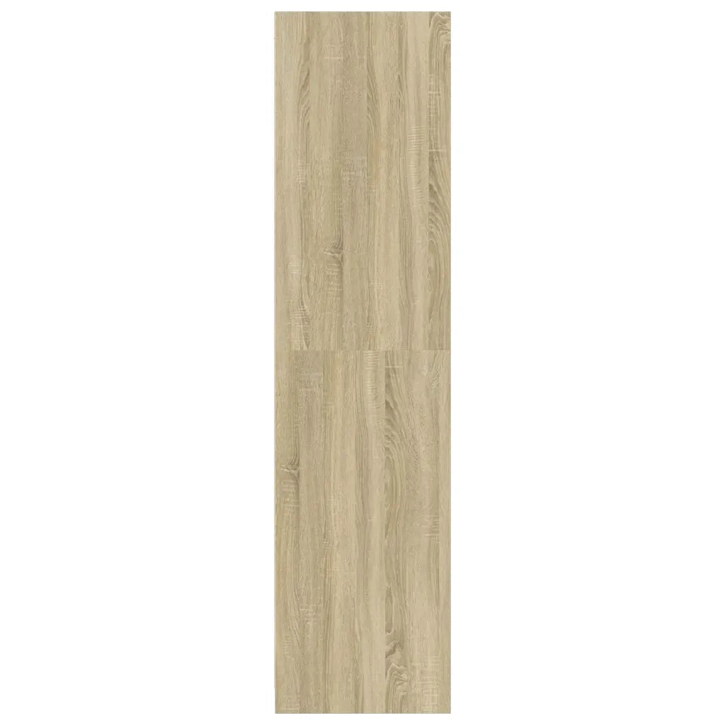 vidaXL Armadio Rovere Sonoma 80x50x200 cm in Legno Multistrato