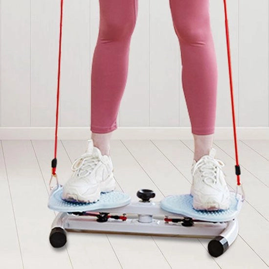 Apparecchio per la rotazione dei tessuti per la forma fisica da utilizzare in casa - perdita di peso - massaggi ai piedi - benessere - rotazione efficace del corpo - progettato specificamente per donne - Tavola rotante