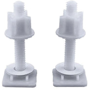Set di viti per sedile WC a schizzo 28x28mm viti di plastica per sedile WC set di fissaggio per coperchio WC universale parti di ricambio per WC riparazione