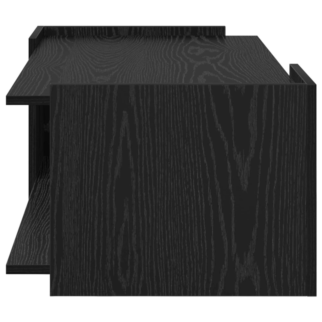 Tavolino da salotto Rovere Nero 90 x 50 x 33 cm 8000995