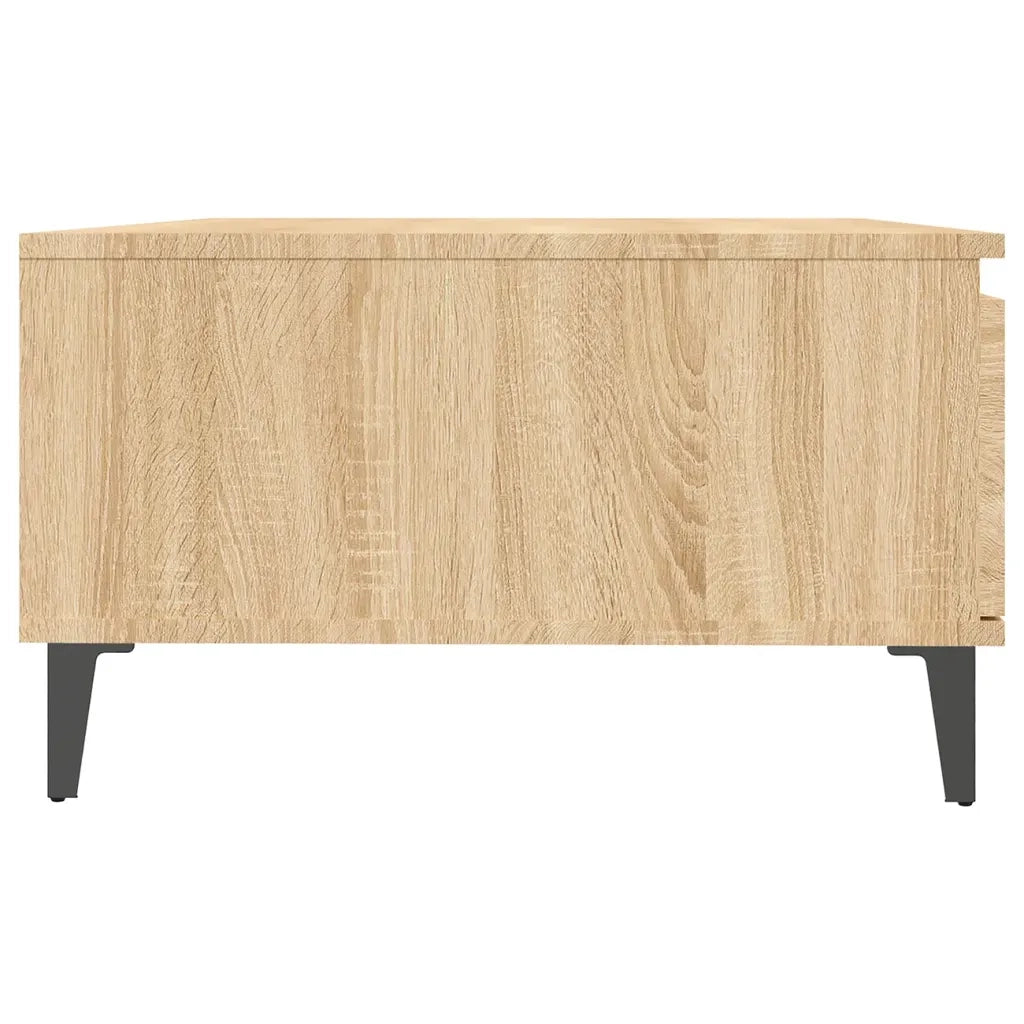 Tavolino da Salotto Rovere Sonoma 90x60x35 cm Legno Multistrato 806007