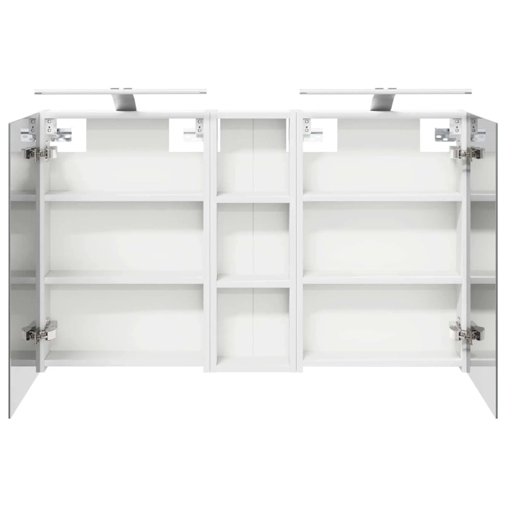 Set di Armadi da Bagno con porta 3 pcs 100 x 10,5 x 60,5 cm 3403704