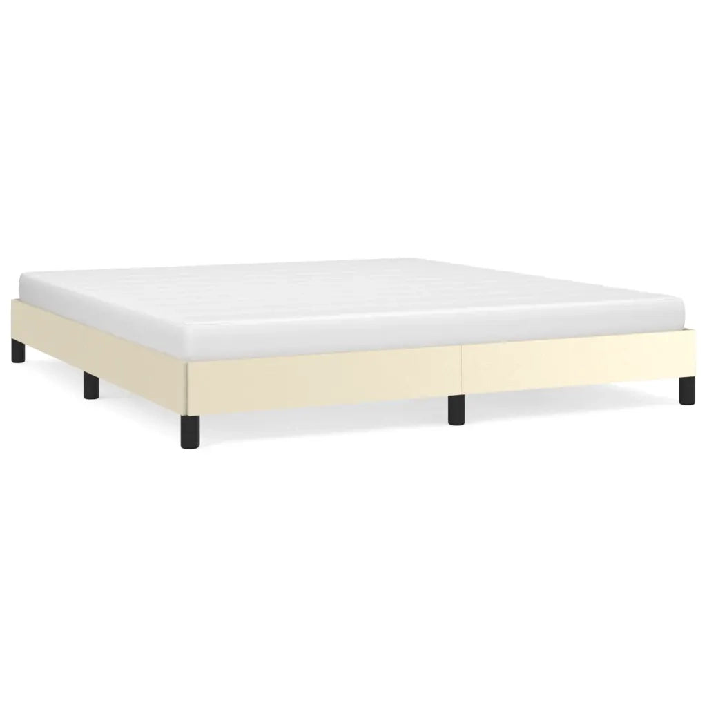 Giroletto Crema 160x200 cm in Similpelle 346912
